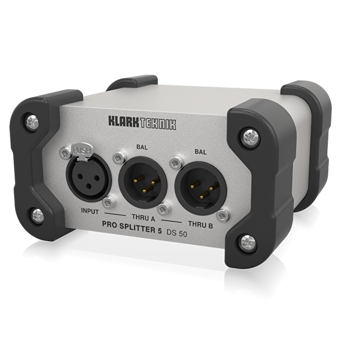 KLARK TEKNIK DS 50 Pasif 1-Giriş/5-Çıkış Sinyal Splitter (Geniş Dinamik Aralık)